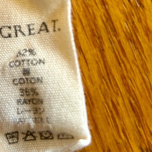 THE GREAT. College Sweatshirt With Rodeo Graphic Medium - Picture 10 of 10